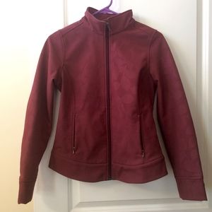 Patagonia Maroon Zip Up Jacket